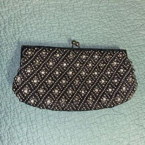 Pearl & Rhinestone Clutch